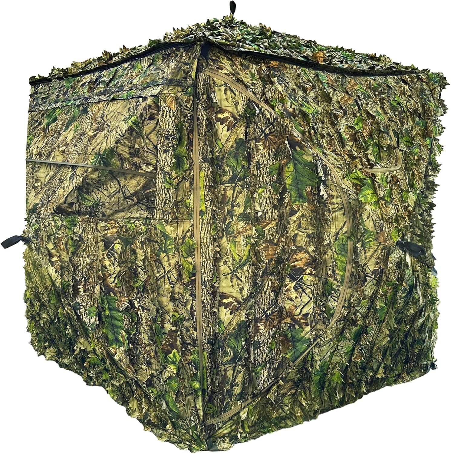 AYIN 3D Leaf Hunting Ground/Wall Blind Pop-Up Hub Blind for Turkey/Deer Hunting