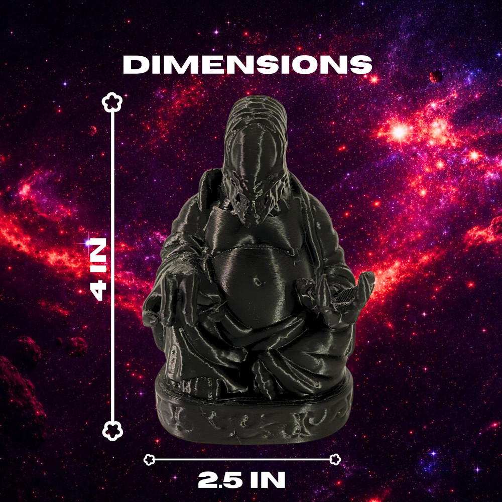 Alien Xenomorph Buddha Statue