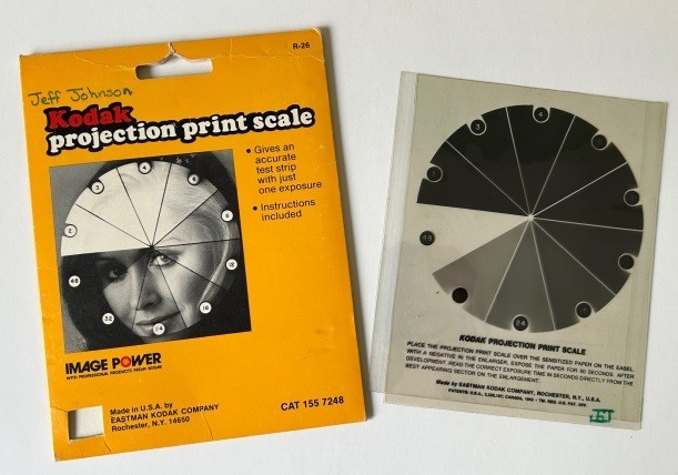 Kodak Projection Print Scale R-26 for Darkroom Printing