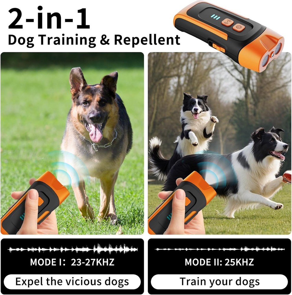 Portable Ultrasonic Handheld Dog Trainer: Take Training Anywhere