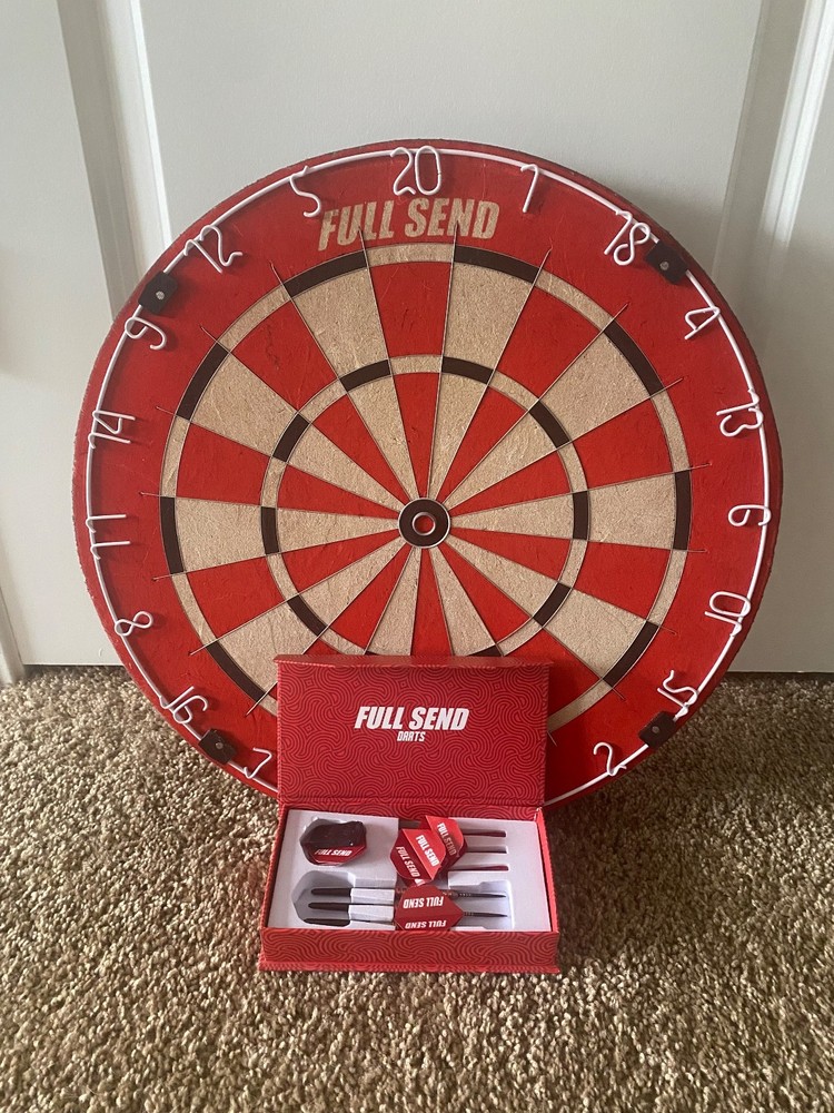 Full Send Dart Board (limited edition)
