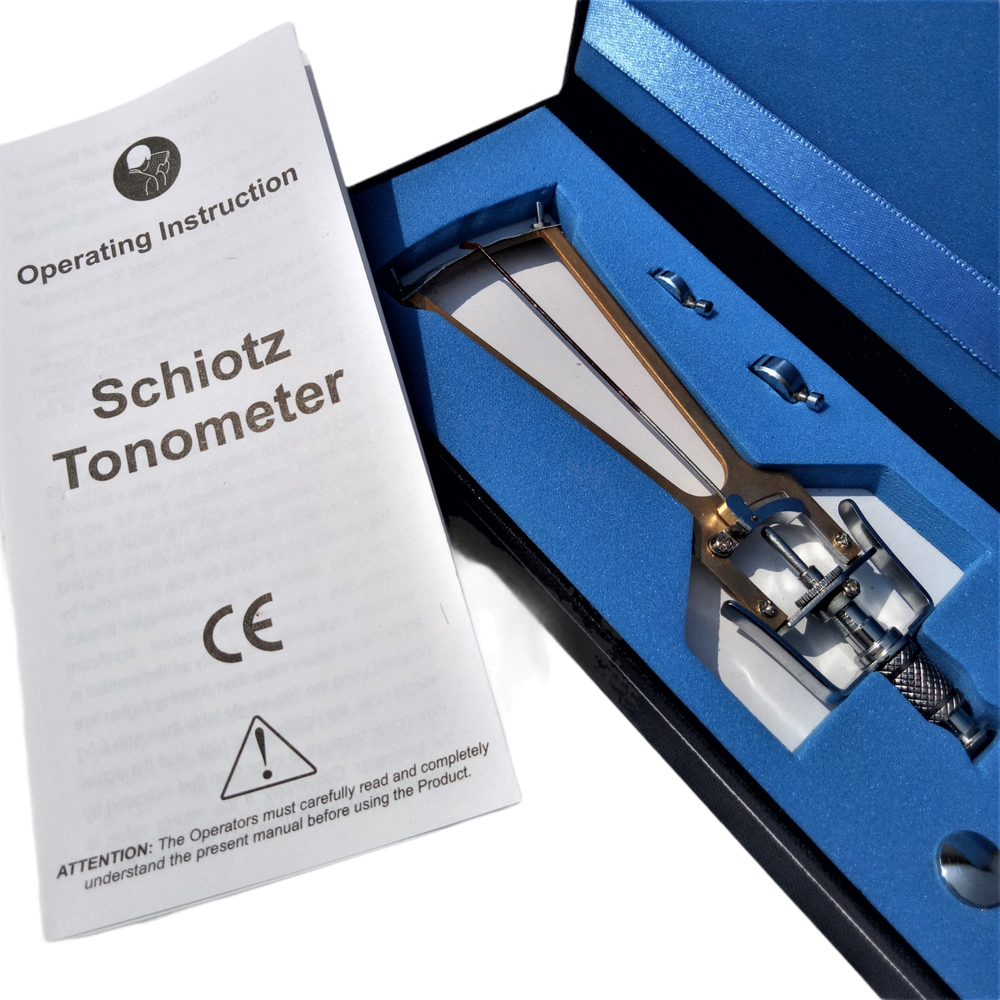 Schiotz Tonometer Ophthalmology Eye Pressure Testing With Protective Box