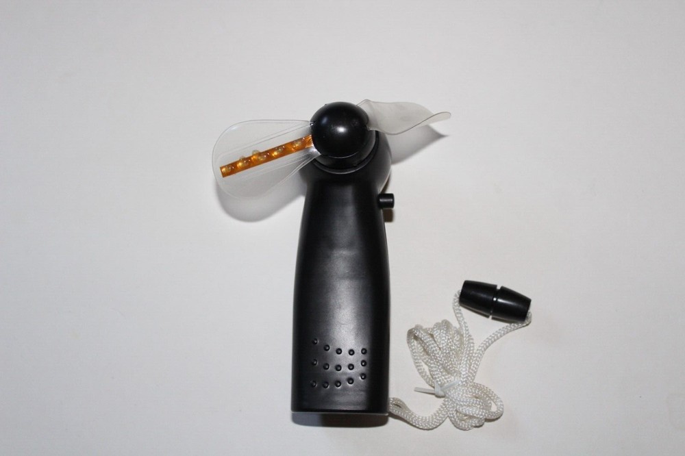 Matrix Mini Fan with 32 Different Flashing Color Patterns