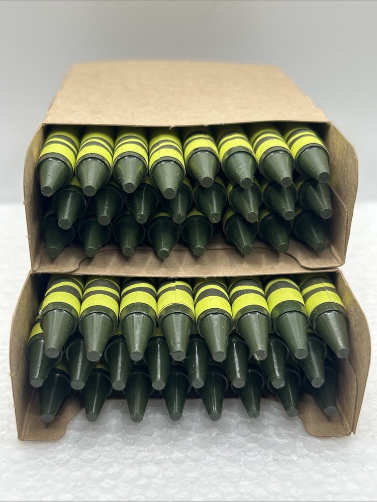 (48) Crayola Crayons (asparagus) BULK