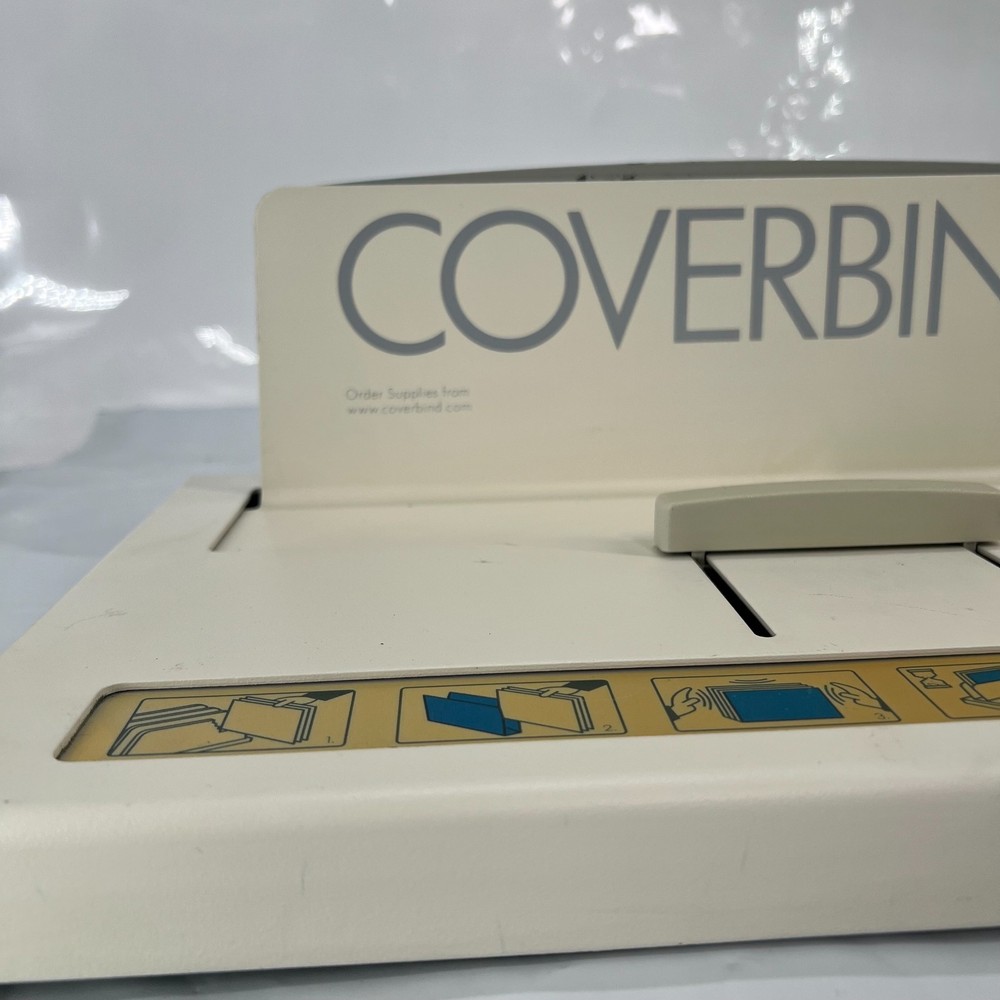 CoverBind 5000 Desktop Binding Machine w/Power Cable