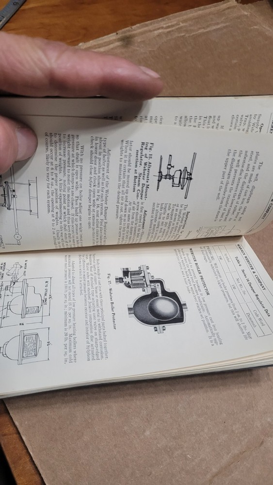 Antique Warren Webster Steam Fitting Catalog