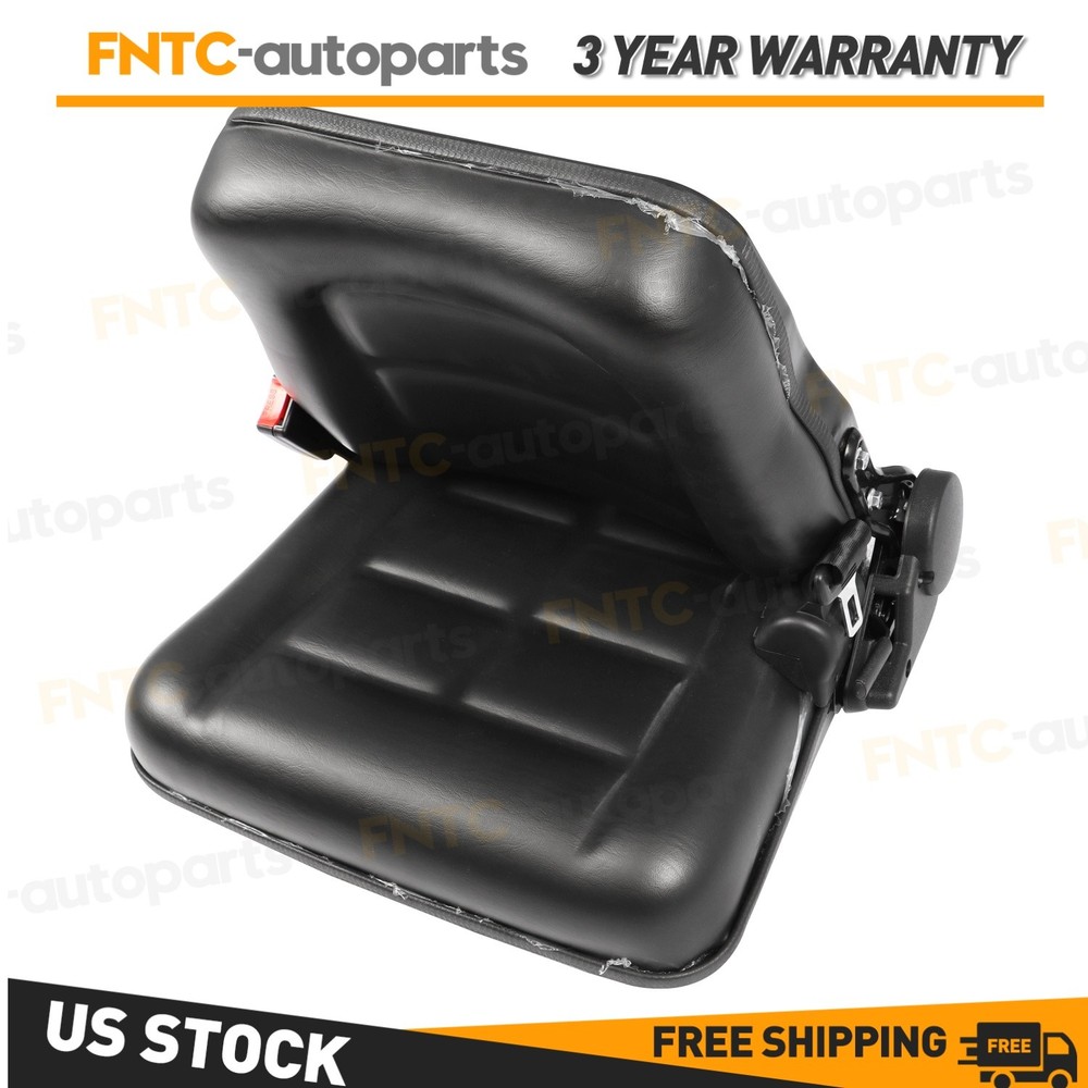 Forklift Seat With Micro Switch Black Driver Side Tractor Seat