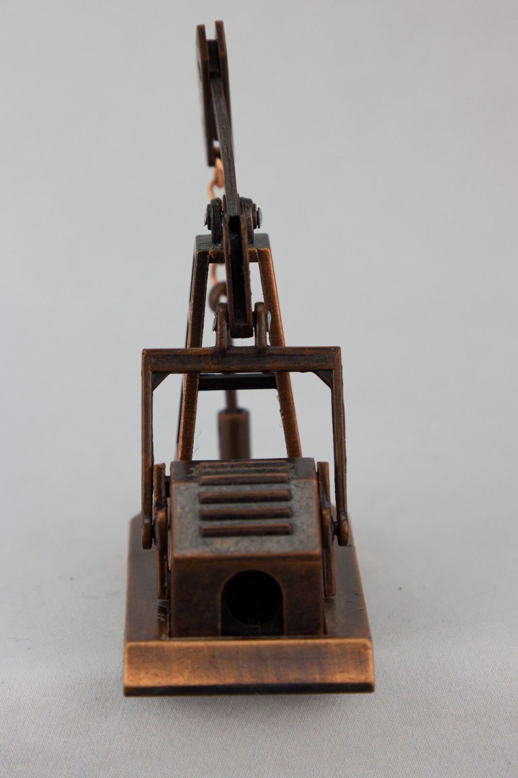 Oil, Trucking and Land Advert Items; Wood Box, Pencil Sharpener and Pens/Pencils