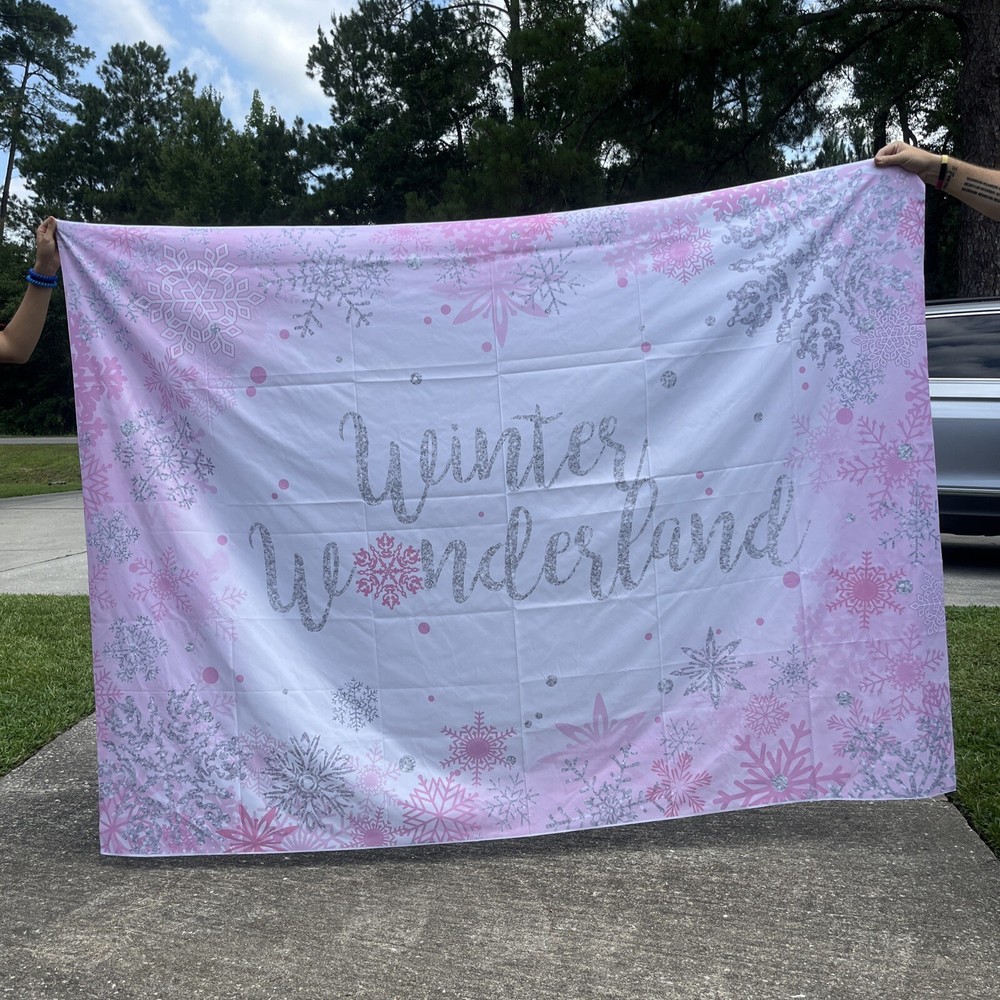 Winter wonderland 5x7 Backdrop