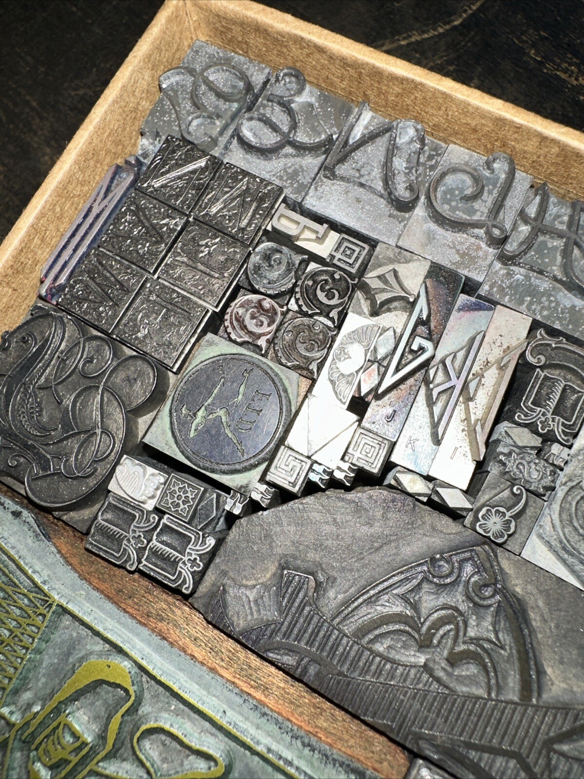 Printing Blocks Ornamentals Borders Dingbats. Wonderful Variety!! #C Beautiful!