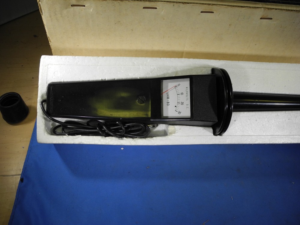 Leader LHM-80 High Voltage Meter Probe In Box!