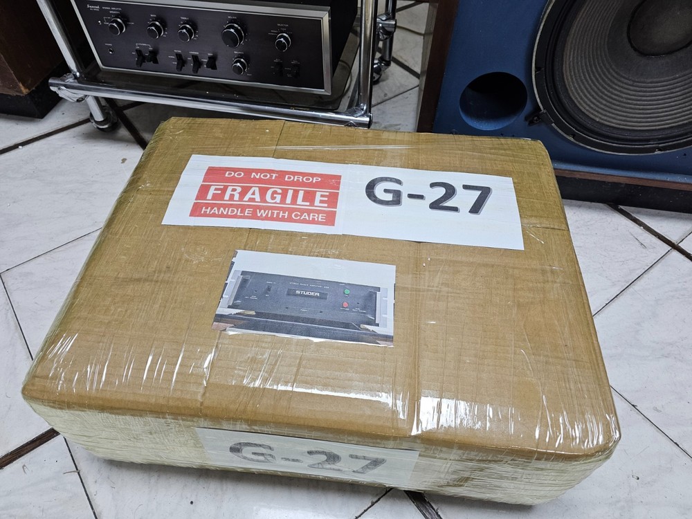 Studer A-68 Power Amp Serviced Good Condition