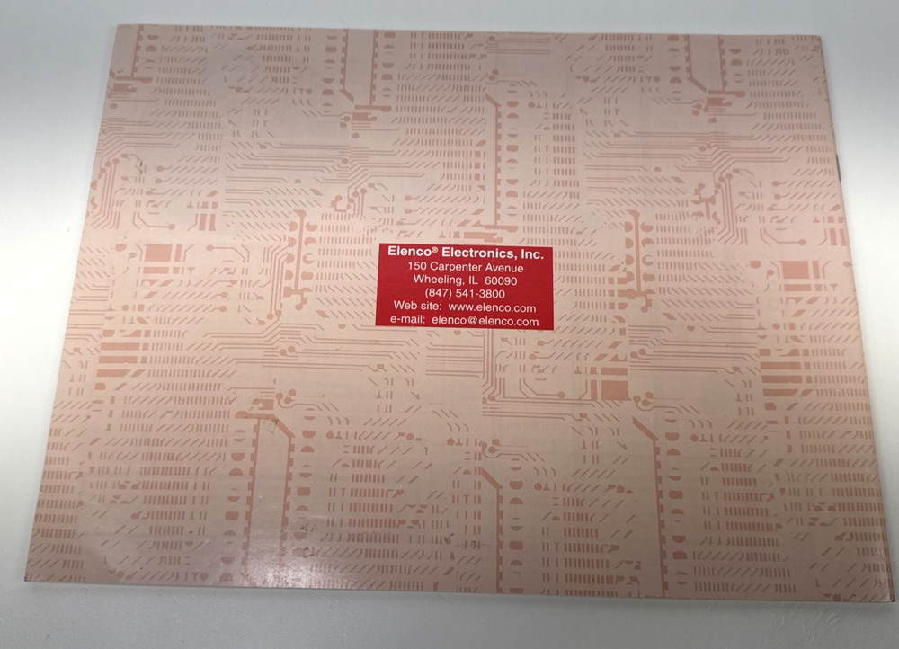 Electronic Snap Circuits Projects 1-101 2007 #753102 Instruction Manual Only