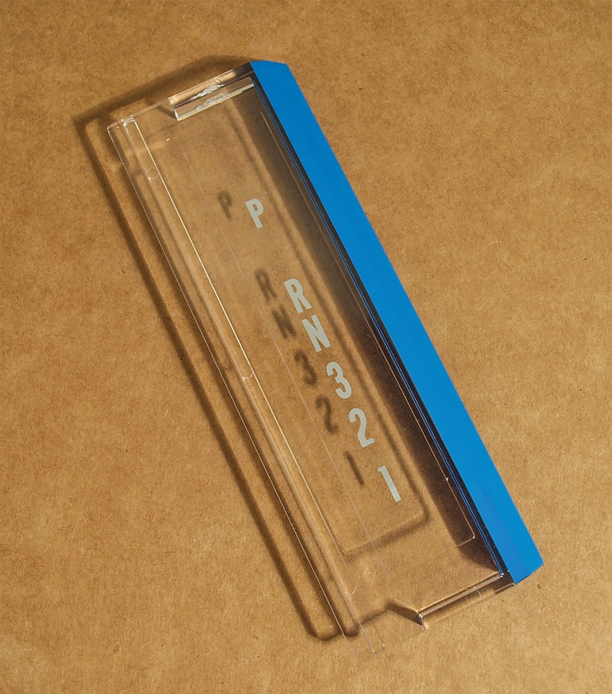 Shift Console Indicator Lens - Automatic For 1977-1981 C3 Corvette