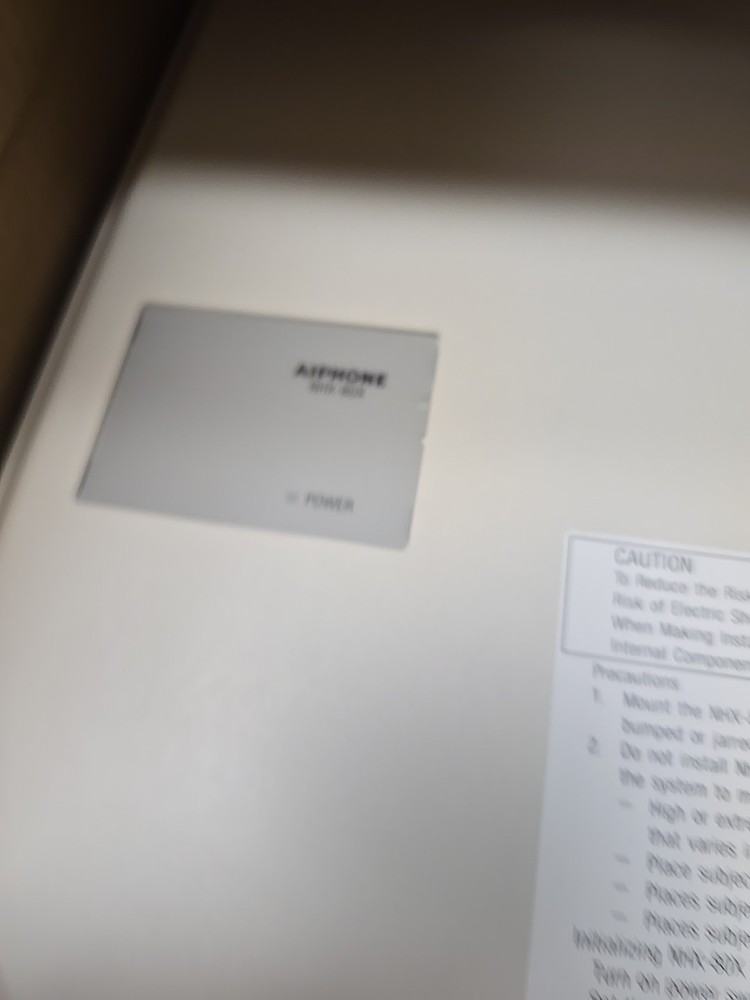 AIPHONE NHX- 80X