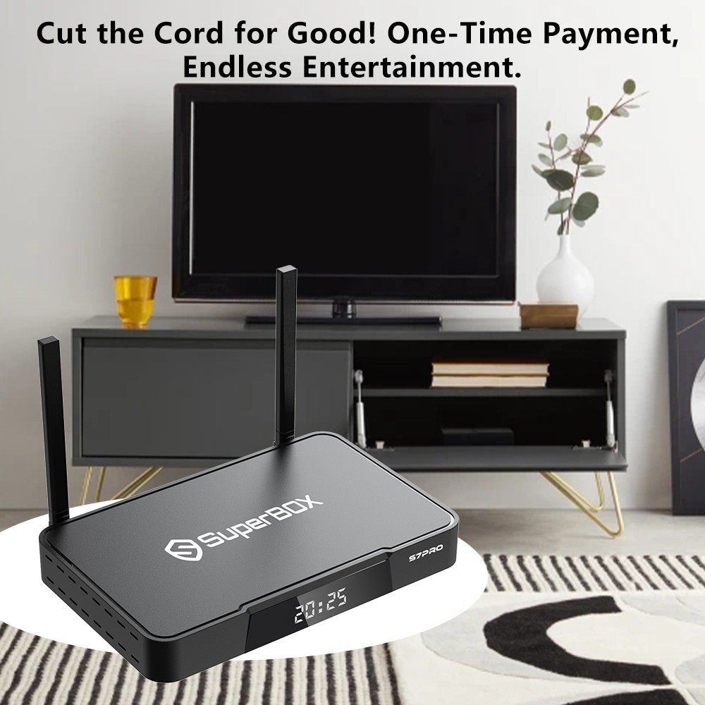 New SuperBox S6 Pro TV BOX Speech Control Speech Control Same-Day Shipment