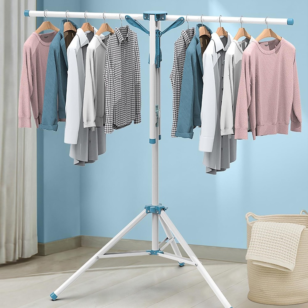 Clothes Drying Racks Height-Adjustable 52 Inches Updated Version Stainless Steel