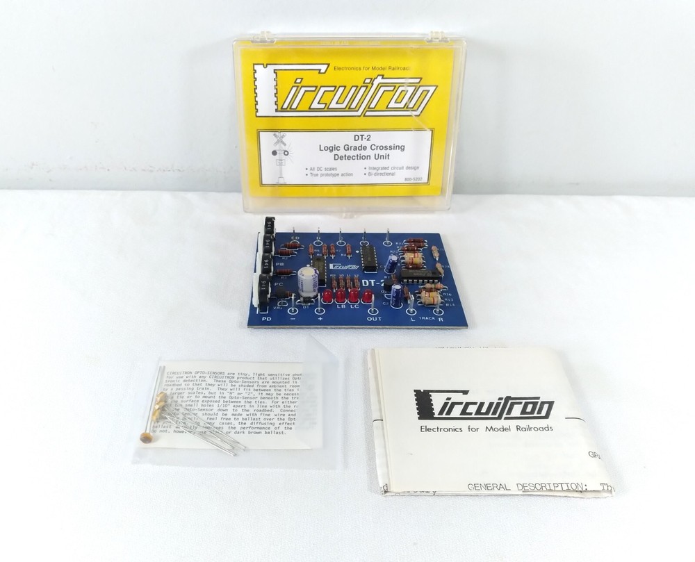 Circuitron 800-5202 DT-2 Logic Grade Crossing Detection Unit