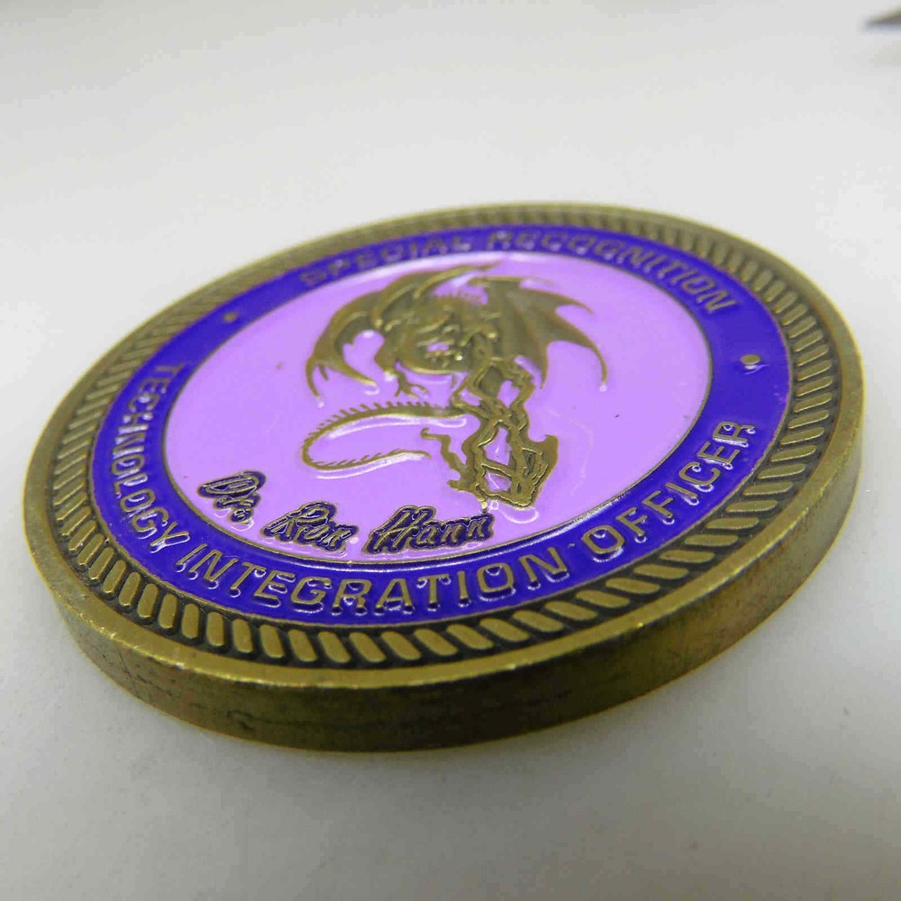 WFIRM SPECIAL RECOGNITION TECHNOLOGY INTEGRATION OFFICER CHALLENGE COIN