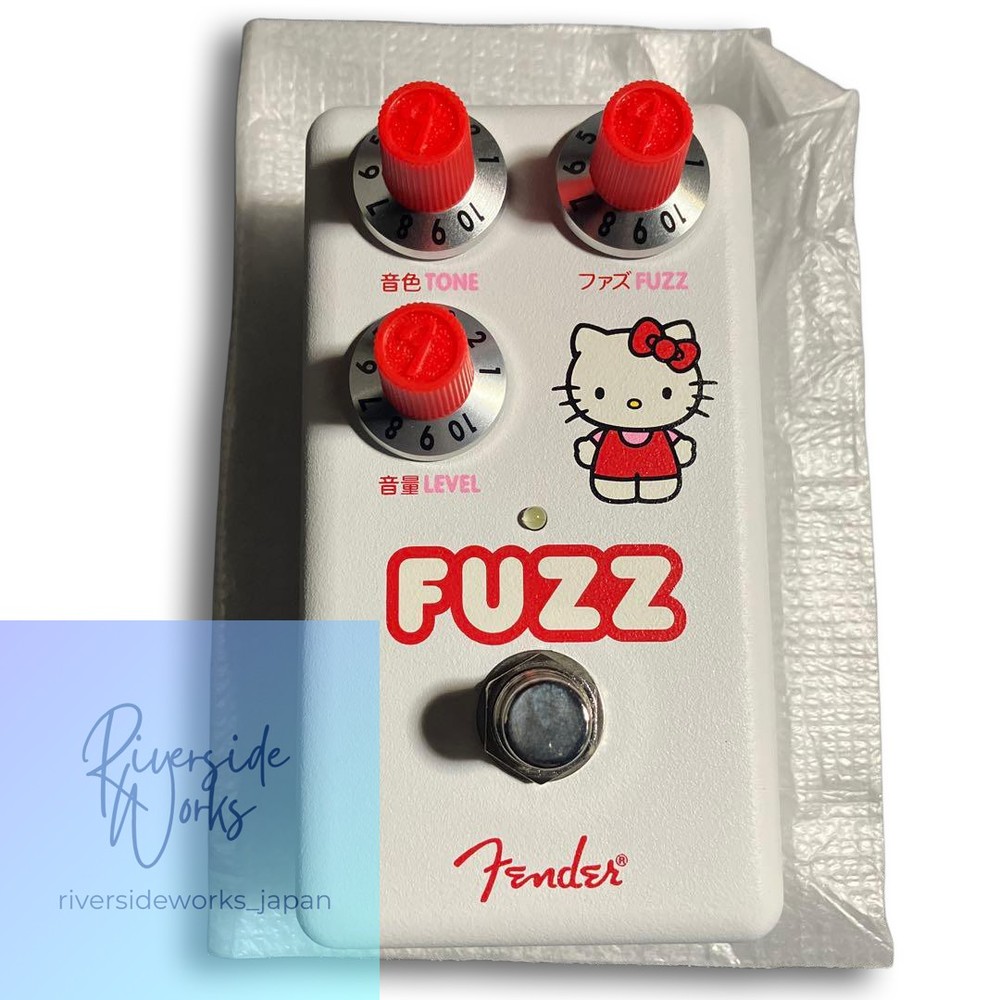 Fender x Hello Kitty Fuzz Pedal WHITE New