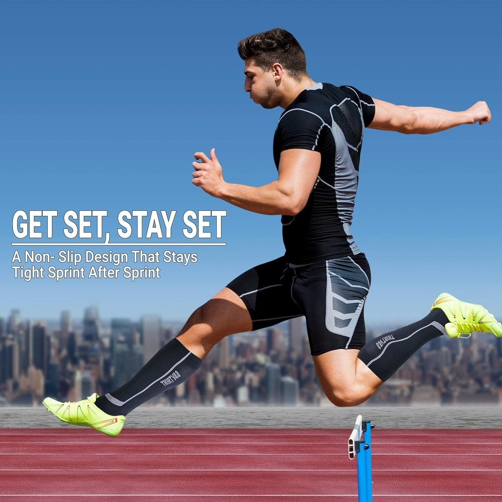 Ultimate Compression Socks - Breathable & Odor-Resistant for Enhanced Recovery