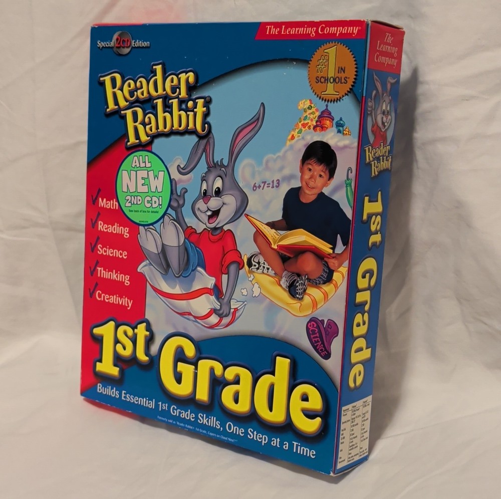 The Learning Company Reader Rabbit 1st Grade Special 2 CD Edition CD-ROM