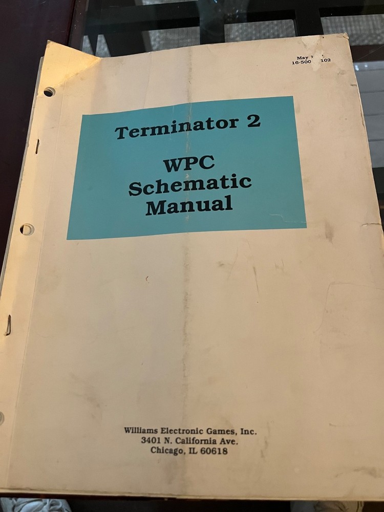 Terminator 2 Pinball Manual