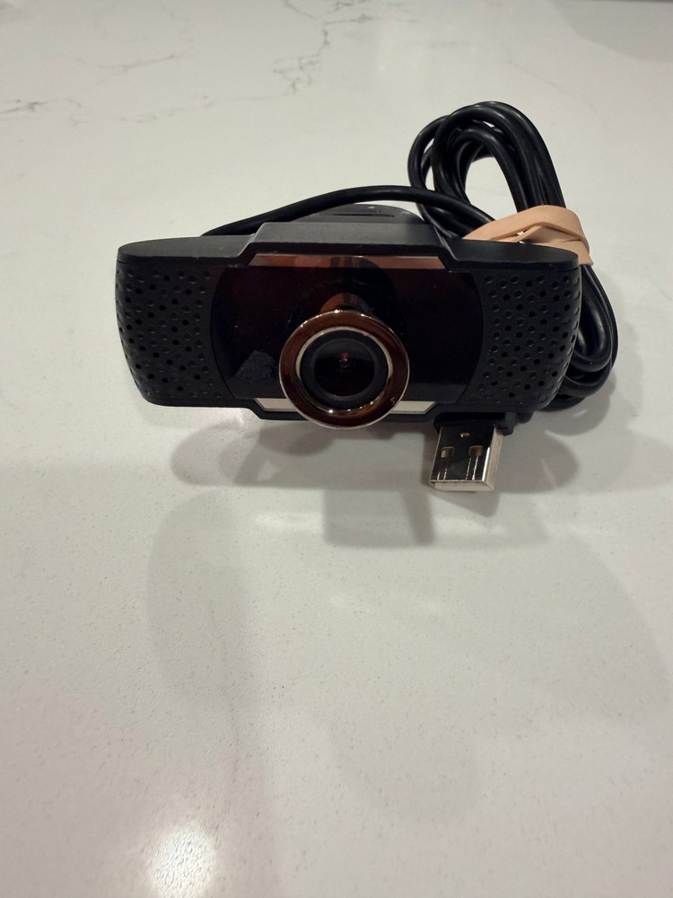 USB Webcam Computer Camera Laptop Desktop Video Calls Streaming Clip On