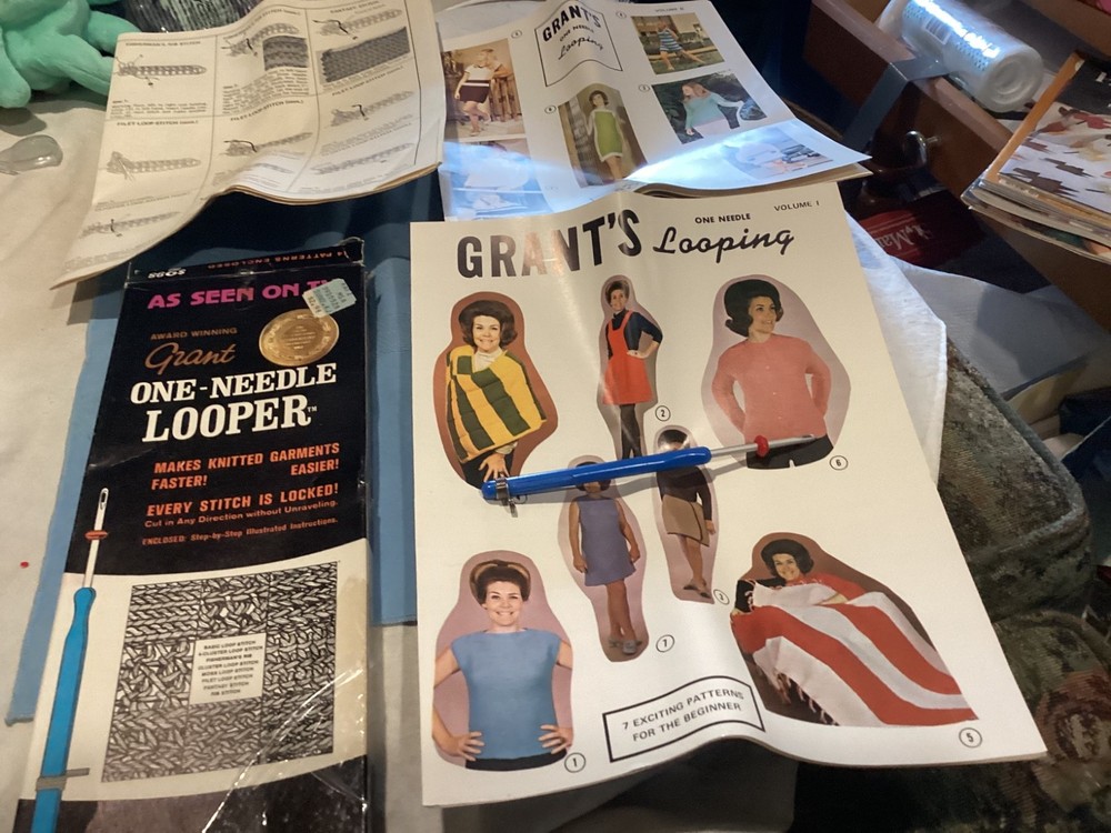 Grant One-Needle Looper w/instructions and patterns