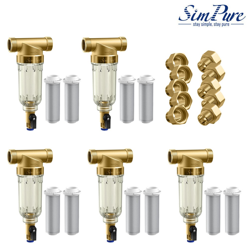 Spin Down Water Filter System for Whole House Reverse Osmosis Filtration System