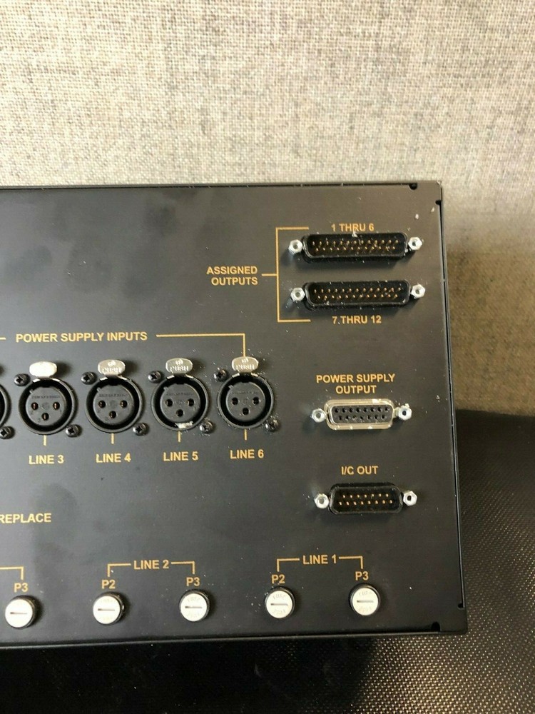 Telex RadioCom IC-100, 6-Channel Source Assign Panel