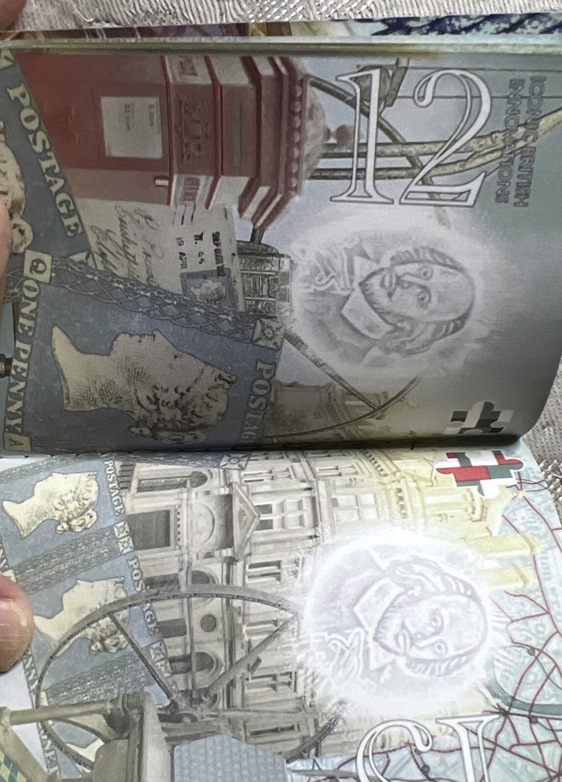 RETIRED - BRITISH - PASSPORT SIMULATION-PROP - Full COLOR - Passport- MOVIE PROP