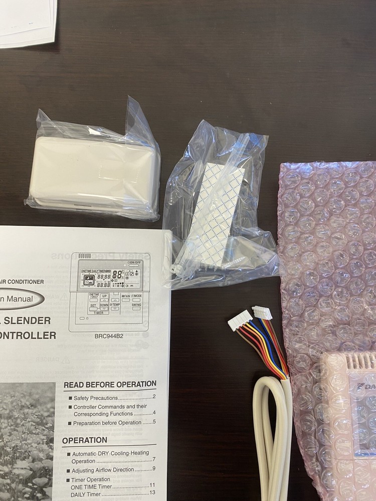 DAIKIN OPTIONAL ACCESSORY REMOTE CONTROLLER BRC944B2 NEW OPEN BOX