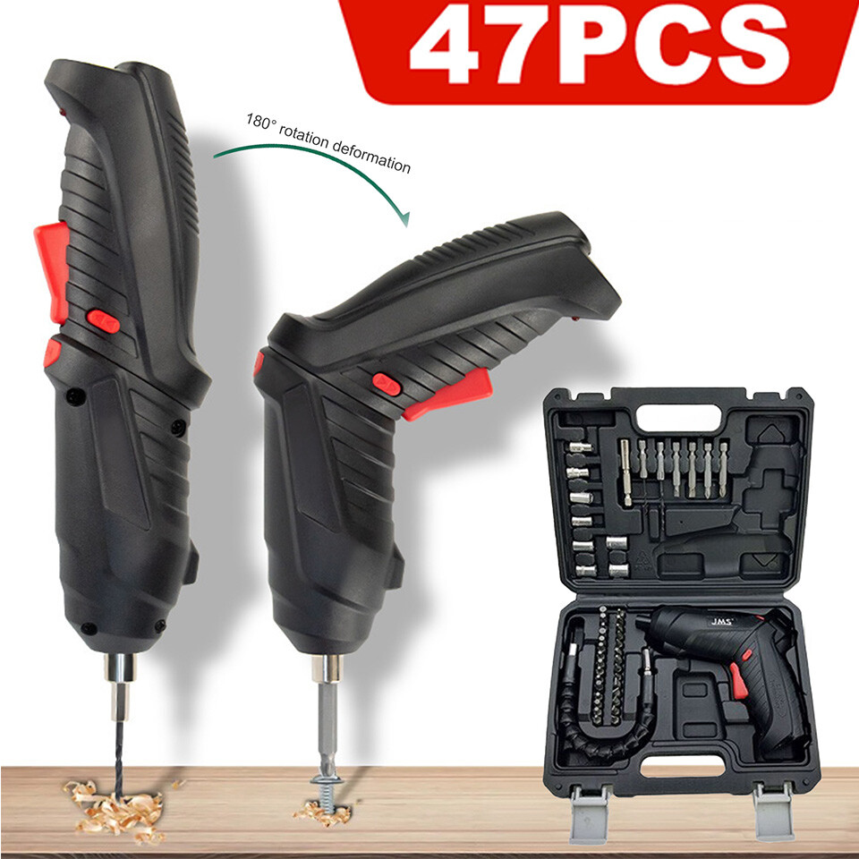 Cordless Brushless Compact Driver Hammer Drill Combo Kit with Battery & Case