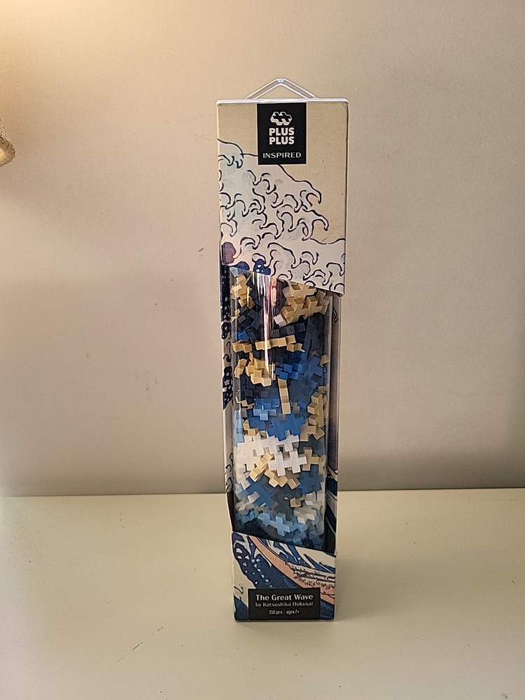 Plus Plus Inspired "The Great Wave" 3D Puzzle NEW