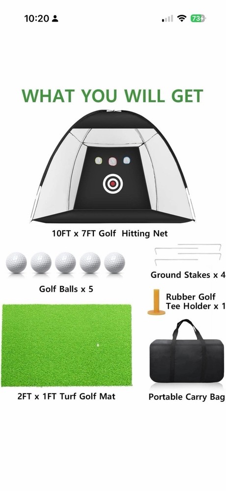 Golf Practice Net LXW004