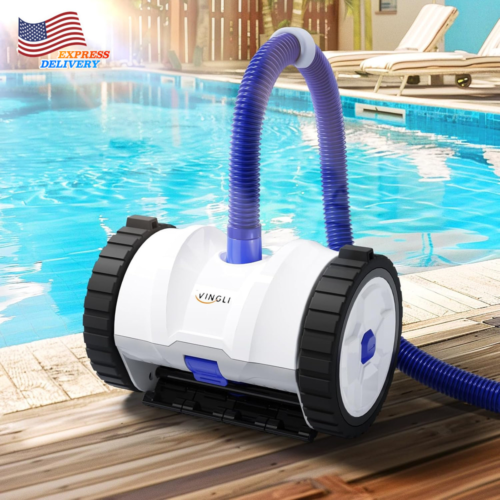 2025 Upgrade Automatic Suction-Side Pool Vacuum Cleaner Wall-Climbing Sweeper