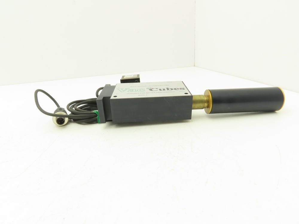 Vac 3 Cubes 120 Multi Venture Vacuum Ejector W Digital Pressure Sensor