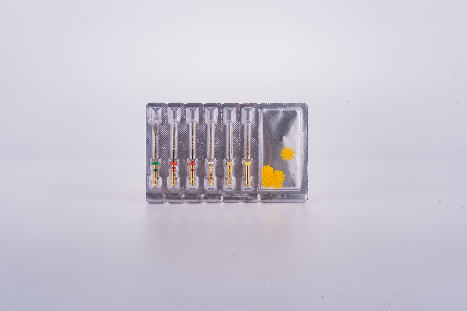 6pcs Dental Endo Rotary Files X-Pro Gold Taper SX-F3 25MM NITI root canal Files