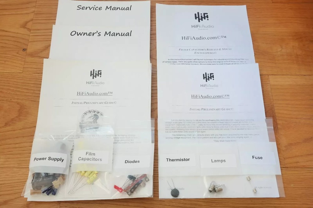 Browning Golden EAGLE MARK II 2 Transmitter restoration capacitor upgrade kit