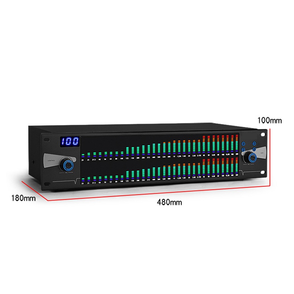 31-Band Spectrum Display Pro Graphic Equalizer Digital Equalizer New