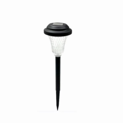 12 Pack - Solar LED Pathway Lights, Black Plastic, 6-Pk. - 27656