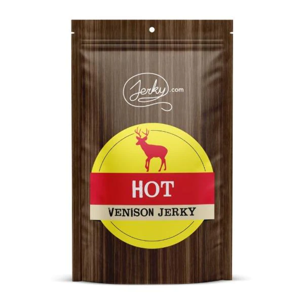 All-Natural Venison Jerky - Hot