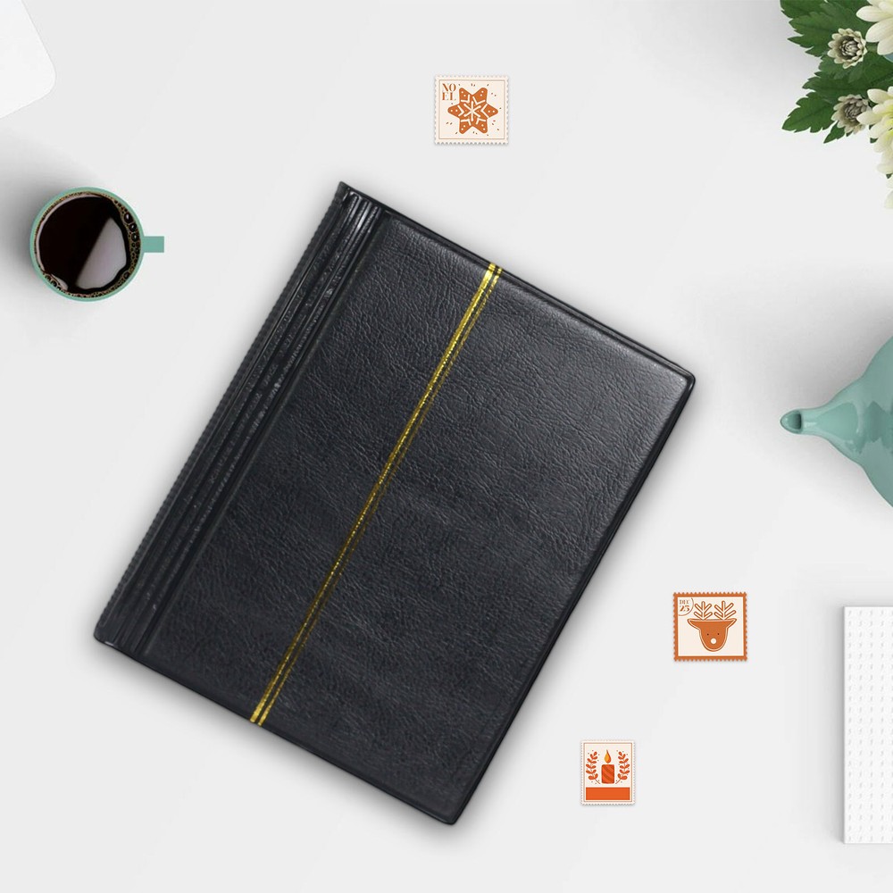 Premium Stamp Collection Album with 10 Pages, 20 Sheets for Enthusiasts