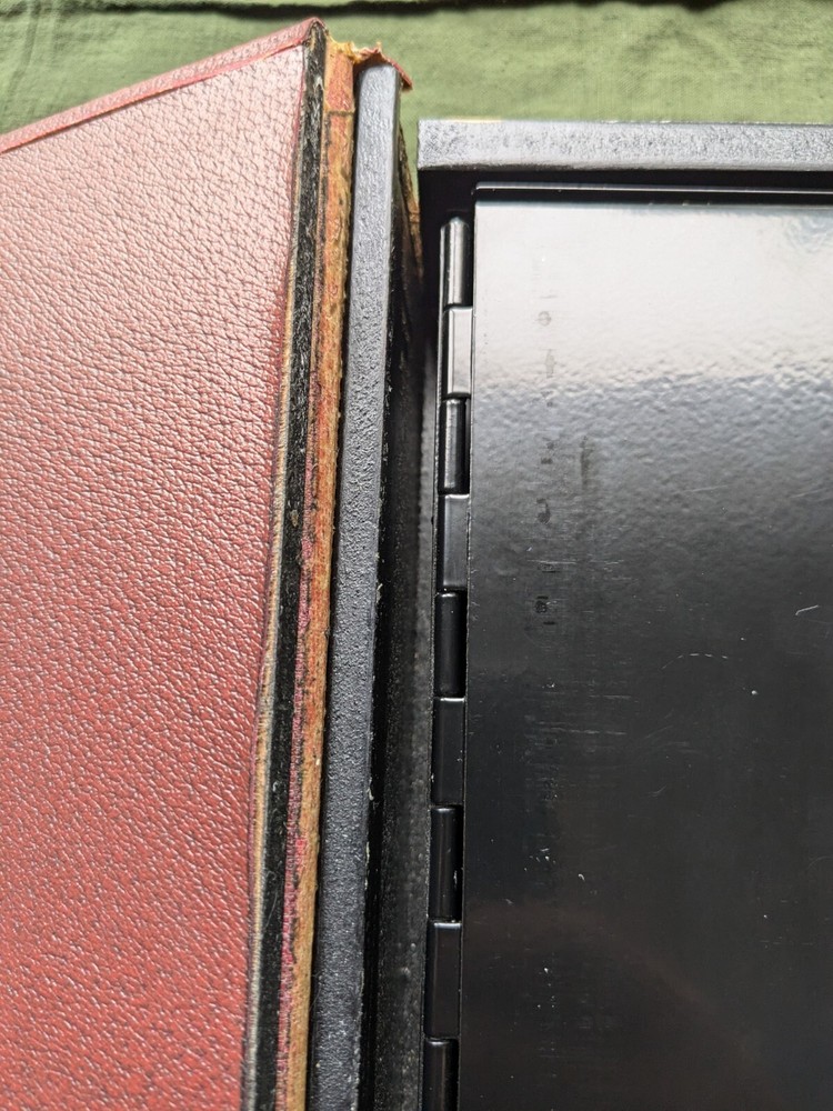 Breitling Book Safe Lock Box (Broken Lock, No Key)