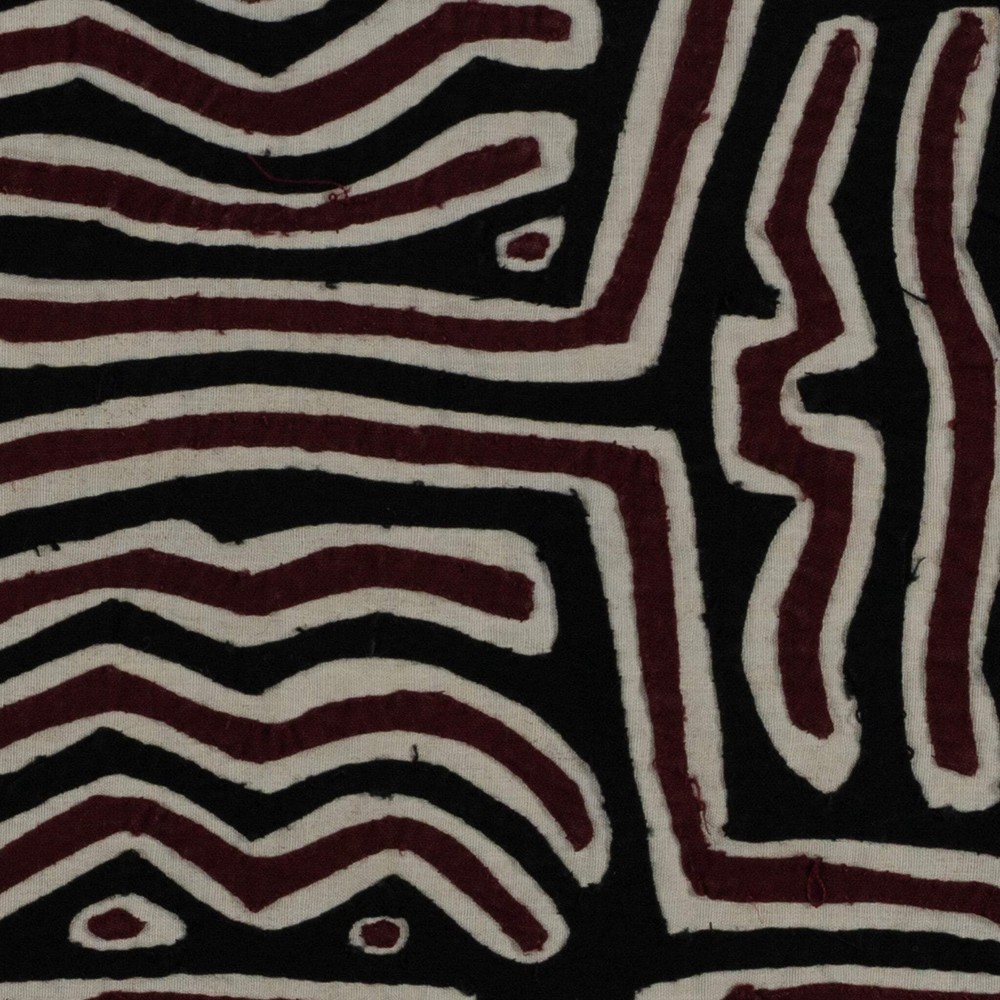 Black White And Maroon Classic Design Mola