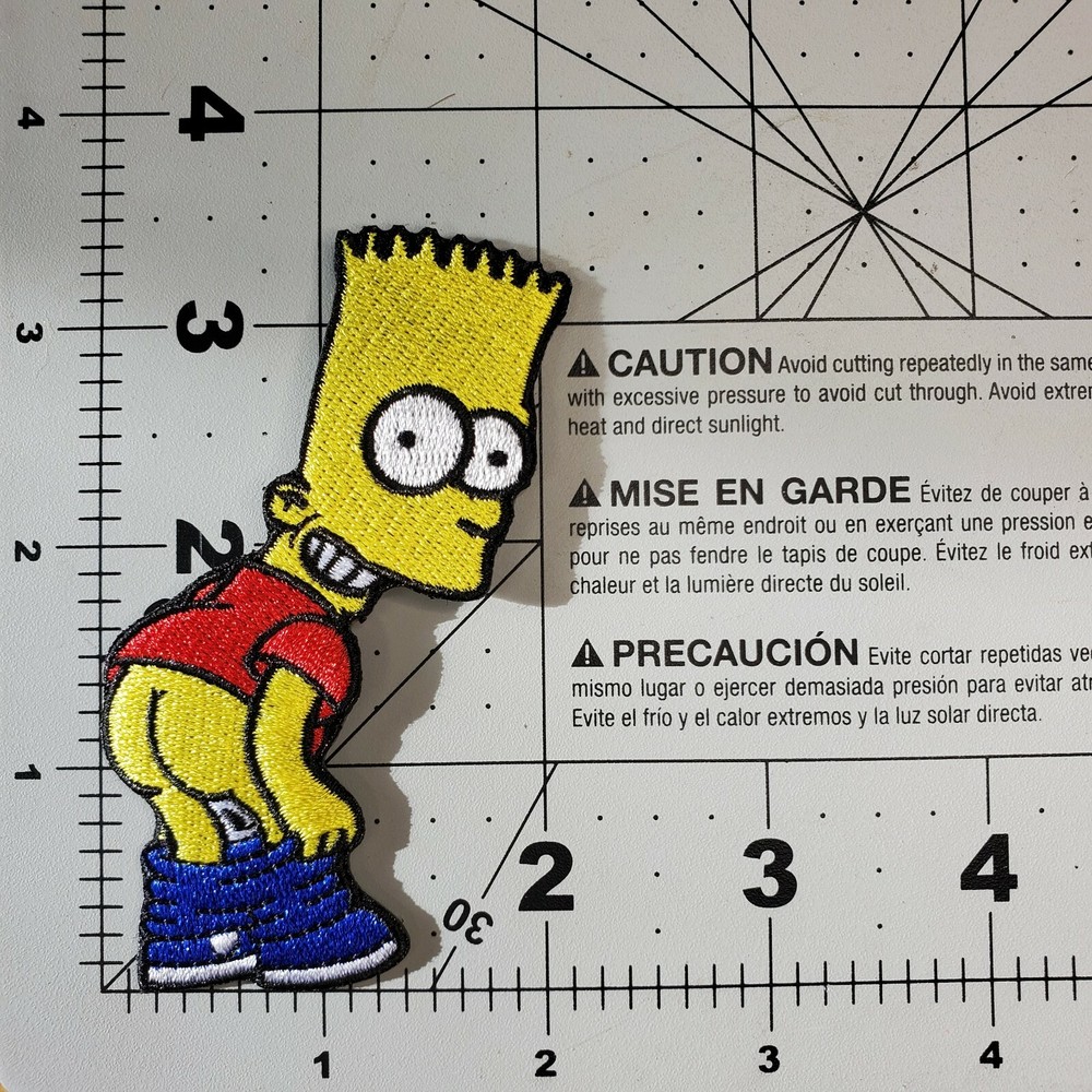 The Simpson Bart Simpson Patch 3.5 inch