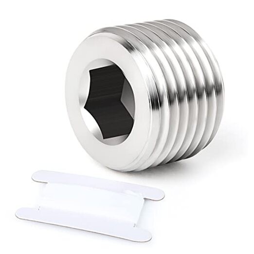 PCS 304 Stainless Steel Internal Hex Thread 2" NPT (Internal Hex Thread) 1