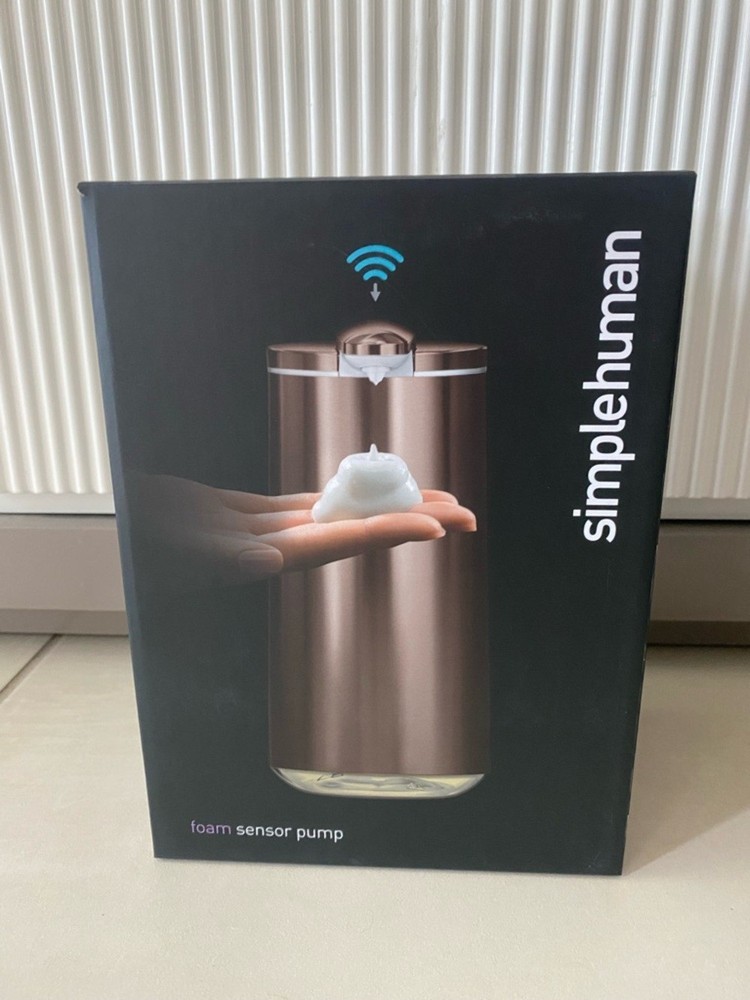simplehuman Touchless Automatic Soap Dispenser ST1046 Gold Bathroom
