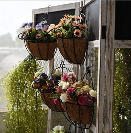 Half Circle Coco Liner,Wall Planter Replacement Liners for Wall Hanging